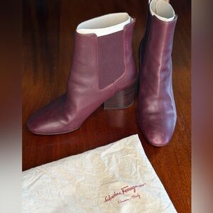 Salvatore Ferragamo boots.